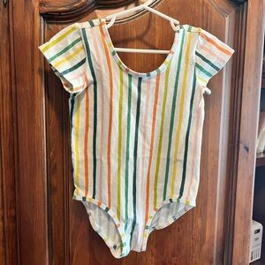 Alice + Ames 6 Striped Multicolor Bodysuit